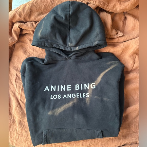 Anine Bing ‘Alto’ Black Sweatshirt - Picture 6 of 8